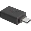 Image de Logitech USB-C vers (USB-A, 0.92 cm), Adaptateur données + vidéo, Noir