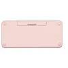 Image de Logitech Clavier Bluetooth multi-appareils K380 - Clavier - sans fil - Bluetooth 3.0 - QWERTZ - Allemand - rose