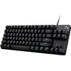 Image de Logitech G413 (DE, Filaire), Clavier, Noir