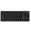 Image de Logitech G413 TKL SE - Clavier - rétro-éclairé - USB - QWERTY - Nordique (Danois/Finnois/Norvégien/Suédois) - commutateur : Tactile - noir - pour Windows 10; 11; Logitech G G502; Microsoft Get Genuine Kit for Windows 11