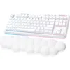 Image de Logitech G715 - Clavier - sans clé - backlit - sans fil - Bluetooth, 2.4 GHz - QWERTY - Espagnol - commutateur : Tactile - blanc