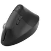 Image de Logitech Lift for Business - Souris verticale - ergonomique - pour gauchers - 6 boutons - sans fil - Bluetooth, 2.4 GHz - récepteur USB Logitech Logi Bolt - graphite