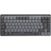 Image de Logitech MX Mechanical Mini (DE, Sans fil), Clavier, Gris