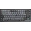 Image de Logitech MX Mechanical Mini (DE, Sans fil), Clavier, Gris