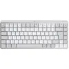 Image de Logitech Mx Mechanical Mini Pour Mac Wrls (FR, Sans fil), Clavier, Gris, Blanc