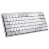 Image de Logitech Master Series MX Mechanical Mini for Mac - Clavier - rétroéclairé - sans fil - Bluetooth LE - QWERTY - International US - commutateur : Tactile Silencieux - gris pâle