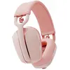 Image de Logitech Zone Vibe 100 (Sans fil, USB-C, Les équipes Microsoft, Réunion Google, Zoom), Casque micro de bureau, Pink