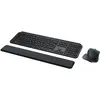 Image de Logitech Mx Keys Combo For Business Gen 2 (DE, Sans fil), Clavier, Gris