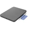 Image de Logitech Rugged Folio - Clavier et étui - Apple Smart connector - QWERTY - Espagnol - graphite - pour Apple 10.2-inch iPad Wi-Fi; 10.9-inch iPad Wi-Fi