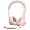 Image de Casque - Filaire - H390 - Stéréo, Microphone intégré, Antibruit - Rose