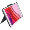 Image de Logitech Combo Touch - Clavier et étui - avec trackpad - rétroéclairé - Apple Smart connector - QWERTZ - Allemand - gris oxford - pour Apple 10.9-inch iPad (10ème génération)