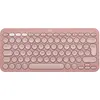 Image de Logitech PEBBLE KEYS 2 K380S TONAL ROSE (FR, Sans fil), Clavier, Rose