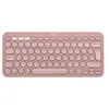 Image de Logitech Pebble Keys 2 K380s - Clavier - sans fil - Bluetooth LE - QWERTY - Espagnol - rose ton sur ton