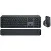 Image de Logitech MX Keys S Combo (DE, Sans fil), Clavier, Gris