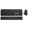 Image de Logitech MX Keys S Combo - Ensemble clavier et souris - rétroéclairé - sans fil - Bluetooth LE - QWERTY - International US - commutateur : commutateurs à clé à ciseaux - graphite
