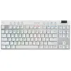 Image de Logitech G G Pro X TKL (DE, Filaire, Sans fil), Clavier, Blanc