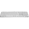 Image de Logitech MX Keys S for Mac (DE, Sans fil), Clavier, Blanc, Argent, Gris