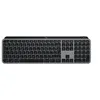 Image de Logitech Master Series MX Keys S for Mac - Clavier - full size - rétroéclairé - sans fil - Bluetooth LE - QWERTY - R.-U. - gris pâle