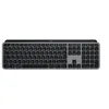 Image de Logitech Master Series MX Keys S for Mac - Clavier - full size - rétroéclairé - sans fil - Bluetooth LE - QWERTY - Nordique (Danois/Finnois/Norvégien/Suédois) - gris sidéral