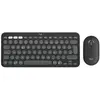 Image de Logitech Pebble 2 Combo (DE, Sans fil), Clavier, Rose, Pink