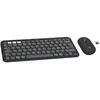 Image de Logitech Clavier Et Souris Sans Fil Pebble 2 Combo Anglais