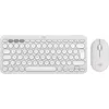 Image de Logitech Pebble 2 Combo (DE, Sans fil), Clavier, Blanc