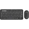 Image de Logitech Pebble 2 Combo (DE, Sans fil), Clavier, Noir, Gris