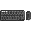 Image de Logitech Pebble 2 Combo Pour Mac Tonal (DE, Sans fil), Clavier, Gris