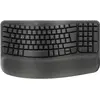 Image de Logitech Wave Keys for Business (DE, Sans fil), Clavier, Gris