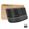 Image de Logitech ERGO Wave Keys clavier Bureau RF sans fil + 920-012328