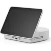 Image de Logitech Dock Flex (USB-C, 9 ports), Station d’accueil + hub USB, Blanc