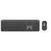 Image de Logitech Signature Slim Combo MK950 for Business - Ensemble clavier et souris - 100% - full size - sans fil - Bluetooth 5.1 LE - AZERTY - Français - graphite