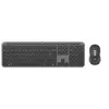 Image de Logitech Signature Slim Combo MK950 for Business - Ensemble clavier et souris - sans fil - Bluetooth 5.1 LE - QWERTY - Nordique - graphite