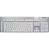 Image de Logitech G915 X LIGHTSPEED (FR, Filaire, Sans fil), Clavier, Multicolore, Blanc