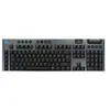 Image de Logitech G915 X - Clavier - LIGHTSPEED - backlit - sans fil - 2.4 GHz, Bluetooth, USB - QWERTZ - Suisse - commutateur : GL Tactile - noir