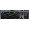 Image de Logitech G915 X LIGHTSPEED (FR, Filaire, Sans fil), Clavier, Noir, Multicolore