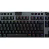 Image de Logitech G915 X - Clavier - LIGHTSPEED - backlit - sans fil - Bluetooth 5.0, 2.4 GHz, USB - QWERTY - Espagnol - commutateur : GL Tactile - noir