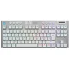 Image de Clavier gaming mécanique sans fil ultra-plat Azerty Logitech G915 X Lightspeed TKL Tactile Blanc