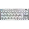 Image de Logitech G915 X LIGHTSPEED TKL (FR, Filaire, Sans fil), Clavier, Blanc