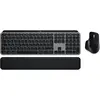 Image de Logitech MX Keys S Combo for Mac (DE, Sans fil), Clavier, Noir, Gris