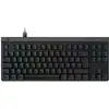 Image de Logitech G515 TKL Wired - BLACK - FRA - TACTILE (FR, Filaire), Clavier, Multicolore, Noir