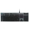 Image de Logitech G915 X - Clavier - backlit - USB - QWERTY - International US - commutateur : GL Tactile - noir