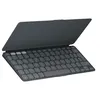 Image de Logitech Keys-To-Go 2 for iPad - Clavier - couvercle intégré - sans fil - Bluetooth LE - QWERTY - International US - graphite