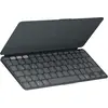 Image de Logitech Keys-To-Go 2 (DE, Universel), Clavier pour tablette, Gris
