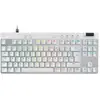 Image de Logitech Pro X Tkl Rapid (FR, Filaire), Clavier, Blanc