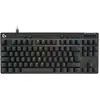 Image de Logitech Pro X Tkl Rapid (FR, Filaire), Clavier, Noir