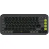Image de Logitech Pop Icon Keys (DE, Sans fil), Clavier, Gris, Vert