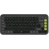 Image de Logitech Pop Icon Keys (FR, Sans fil), Clavier, Gris, Vert