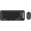 Image de Logitech Pop Icon Combo Mouse And Kb (DE, Sans fil), Clavier, Gris