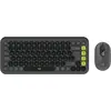Image de Logitech Pop Icon Combo Souris Et Kb (IT, Sans fil), Clavier, Gris